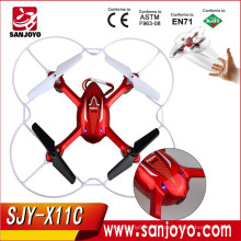 Version améliorée Syma 4 axes Mini hélicoptère rc avec caméra 2mp Hd 3D flip Mini Drone X11C